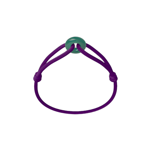 Green Soho Cord Bracelet