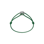 Mini Silver Soho Diamond Cord Bracelet