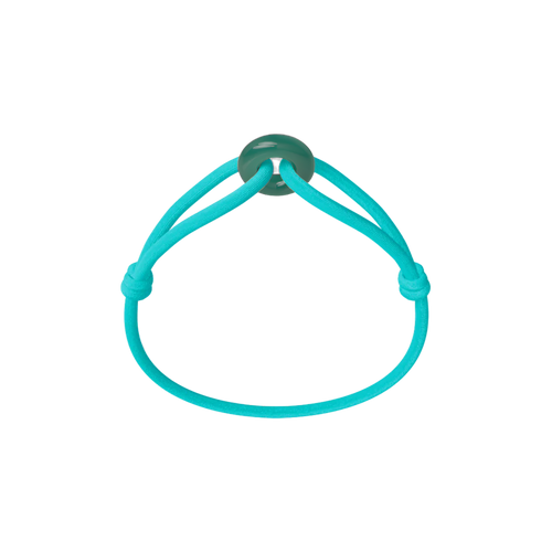 Green Soho Cord Bracelet