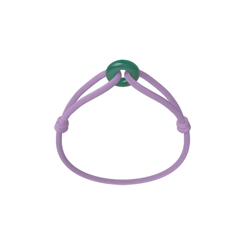 Green Soho Cord Bracelet