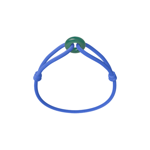 Green Soho Cord Bracelet