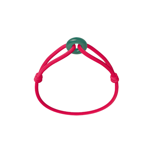 Green Soho Cord Bracelet