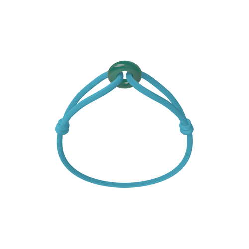 Green Soho Cord Bracelet