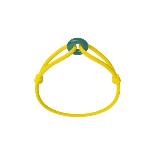 Green Soho Cord Bracelet