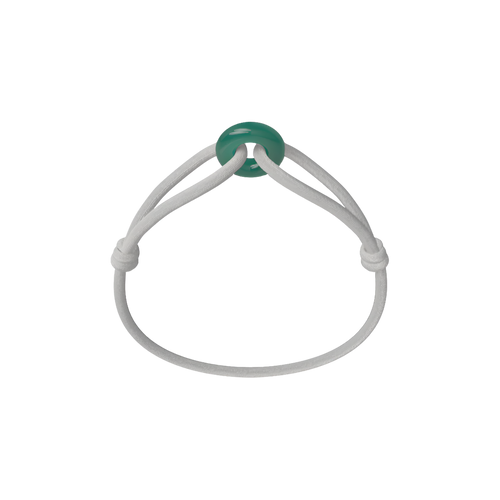 Green Soho Cord Bracelet
