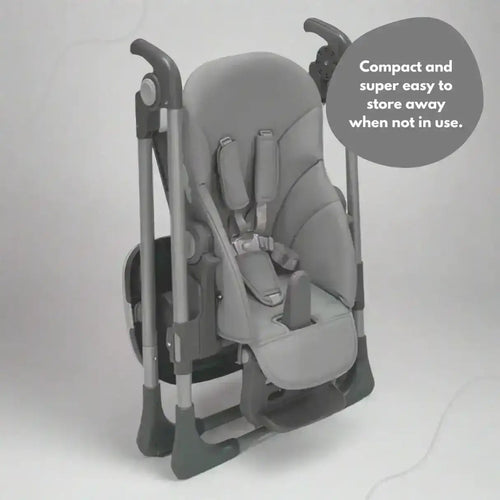 Flare Foldable High Chair - Grey