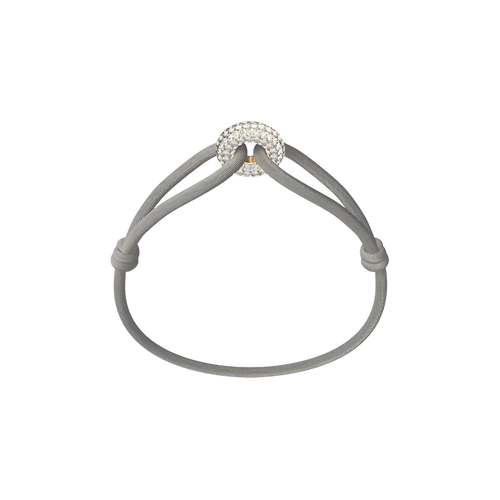 Golden Soho Pavé Cord Bracelet