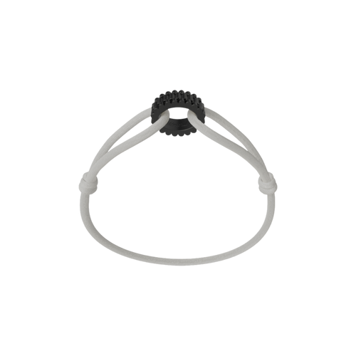 Carbon Regent Cord Bracelet