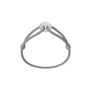 Rose Soho Pavé Cord Bracelet