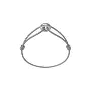 Mini Silver Soho Diamond Cord Bracelet