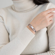 Snow Regent Cord Bracelet