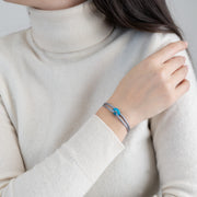 Blue Soho Cord Bracelet