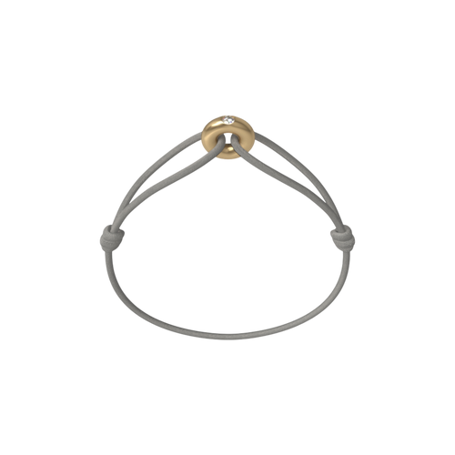 Mini Golden Soho Diamond Cord Bracelet