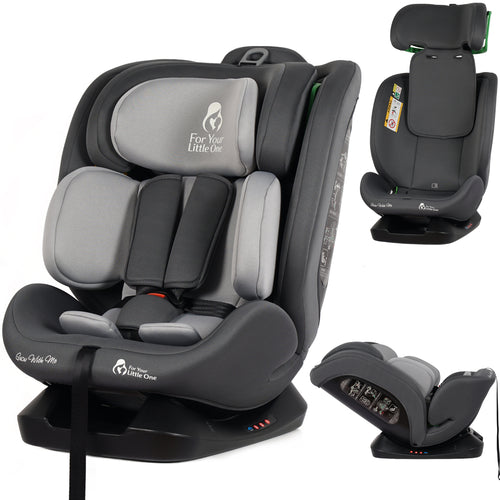 For Your Little One GrowWithMe 0/1/2/3 i-Size Car Seat - Slate Mist (Birth-12 Years)