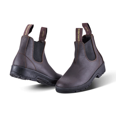 Grubs Hurricane Leather Dealer Boot Non Safety