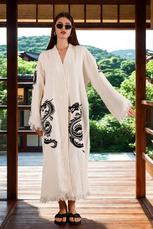 HAKU Organic Cotton Kimono