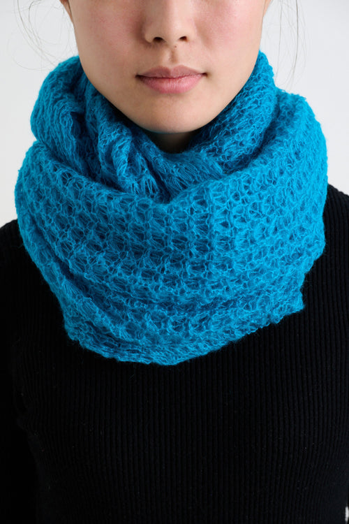 Haversham Turquise Knit Snood