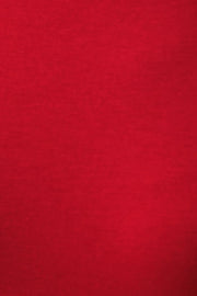 Huxley Jersey & Georgette Midi Dress - Red
