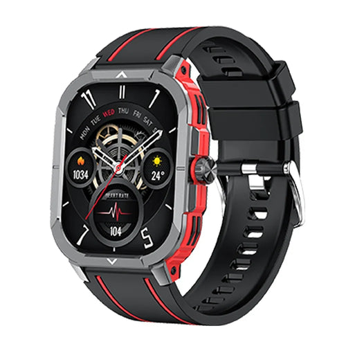 Outdoor Sports Health Monitoring BT Call Waterproof Smartwatch for Men