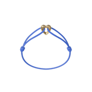 Golden Heart Cord Bracelet