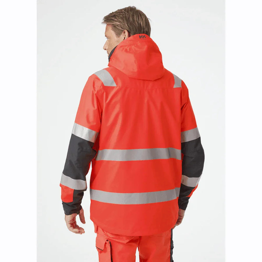 Helly Hansen 71195 Alna 2.0 Hi-Vis Waterproof Shell Jacket