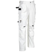 Herock Dagan Water-Repellent Holster Pocket Kneepad Trousers White 34" Waist, 32" Leg