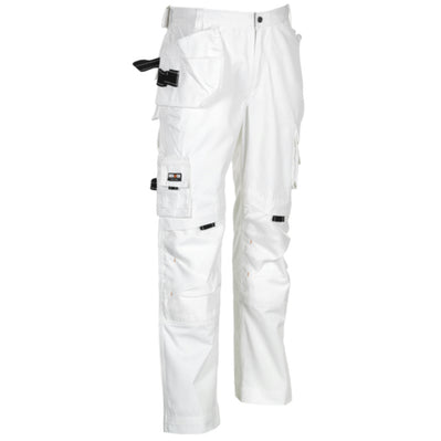 Herock Dagan Water-Repellent Holster Pocket Kneepad Trousers White 34" Waist, 32" Leg