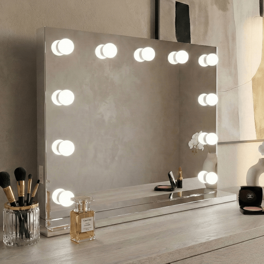 Houston Bluetooth Hollywood Mirror 80x60cm