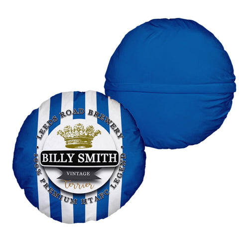 Huddersfield Billy Smith - Football Legends - Circle Cushion 14"