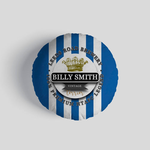 Huddersfield Billy Smith - Football Legends - Circle Cushion 14"
