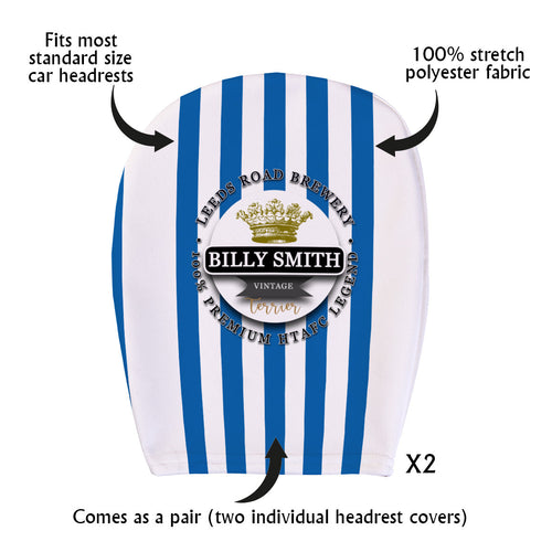 Huddersfield Billy Smith - Football Legends - Headrest Cover