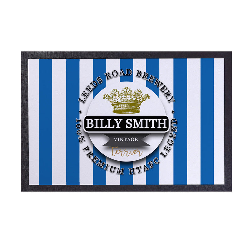 Huddersfield Billy Smith   - Football Legends - Door Mat -60cm X 40cm