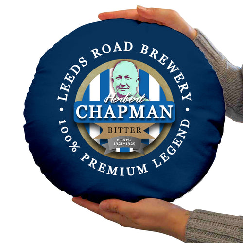 Huddersfield Chapman - Football Legends - Circle Cushion 14"
