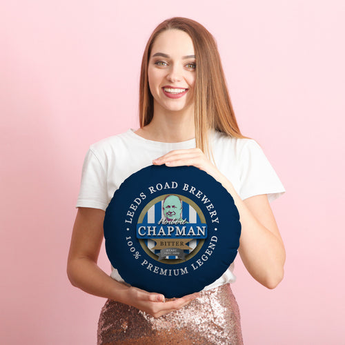 Huddersfield Chapman - Football Legends - Circle Cushion 14"