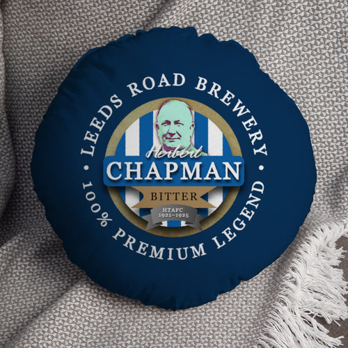 Huddersfield Chapman - Football Legends - Circle Cushion 14"