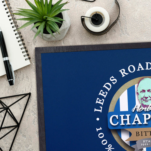 Huddersfield Chapman  - Football Legends - Door Mat -60cm X 40cm