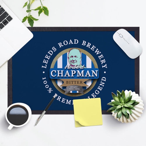 Huddersfield Chapman  - Football Legends - Door Mat -60cm X 40cm