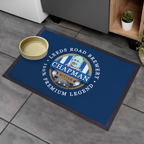 Huddersfield Chapman  - Football Legends - Door Mat -60cm X 40cm