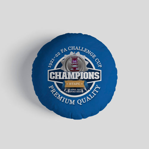 Huddersfield FA Cup - Football Legends - Circle Cushion 14"