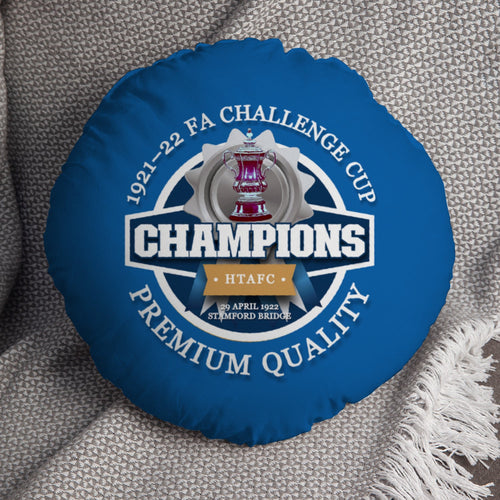 Huddersfield FA Cup - Football Legends - Circle Cushion 14"