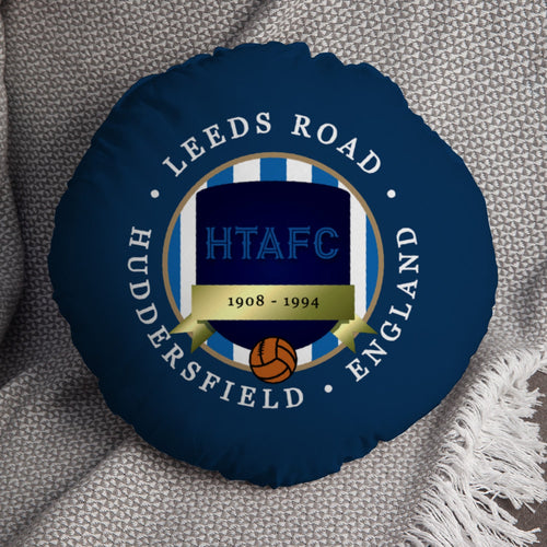 Huddersfield Road - Football Legends - Circle Cushion 14"