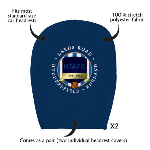 Huddersfield Road - Football Legends - Headrest Cover