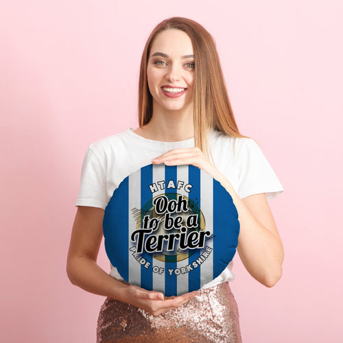 Huddersfield Ooh - Football Legends - Circle Cushion 14"