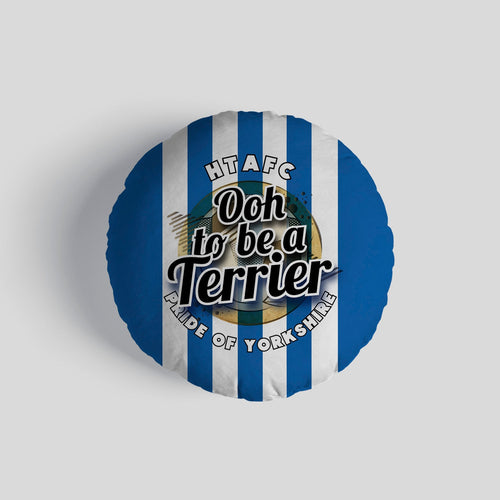 Huddersfield Ooh - Football Legends - Circle Cushion 14"