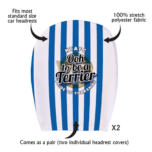 Huddersfield Ooh - Football Legends - Headrest Cover