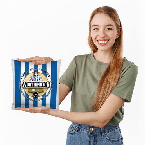 Huddersfield Worthington - Football Legends - Cushion 10"