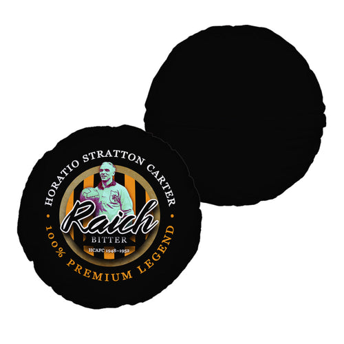 Hull Raich - Football Legends - Circle Cushion 14"