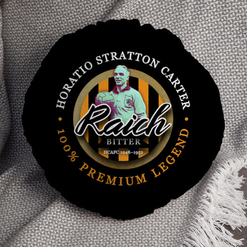 Hull Raich - Football Legends - Circle Cushion 14"