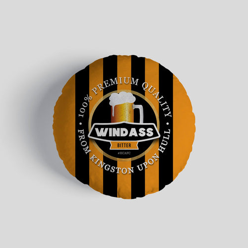 Hull Windass - Football Legends - Circle Cushion 14"