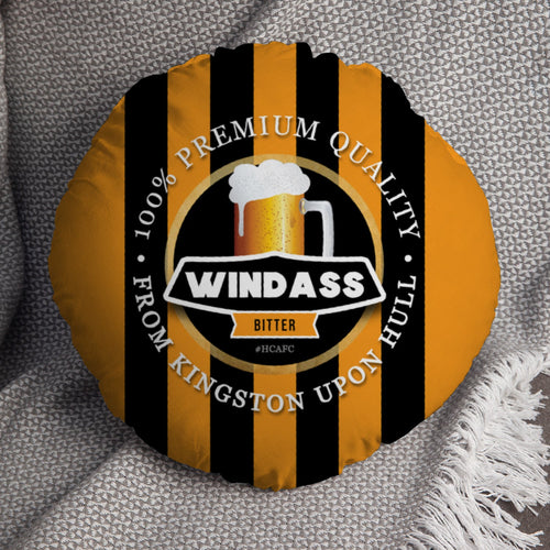 Hull Windass - Football Legends - Circle Cushion 14"